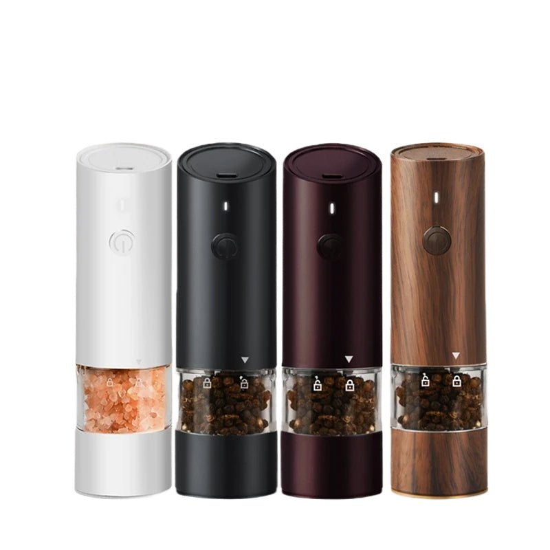 Electric Automatic Salt and Pepper Grinder USB Rechargeable Adjustable