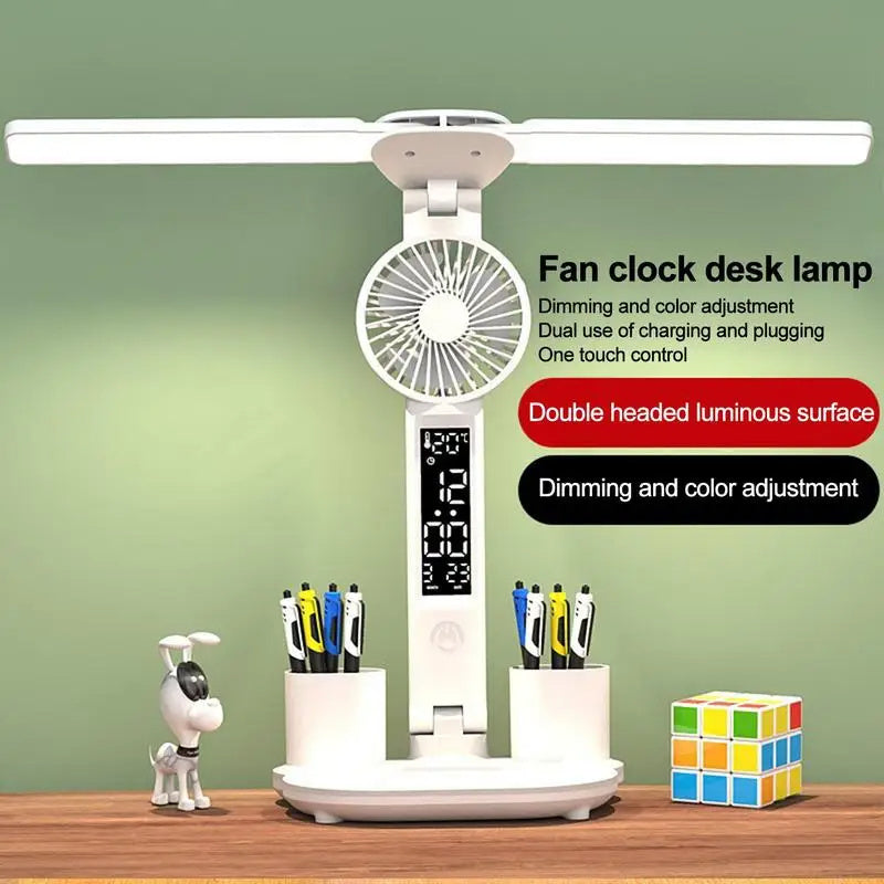 Foldable LED Table Light Eye Protection Multifunction Desk Lamp With