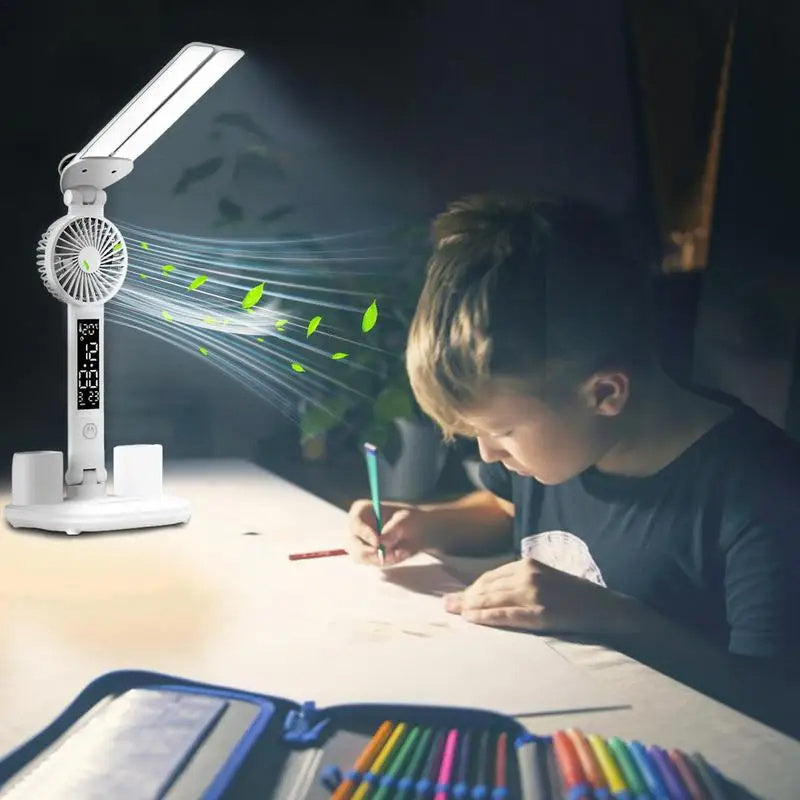 Foldable LED Table Light Eye Protection Multifunction Desk Lamp With