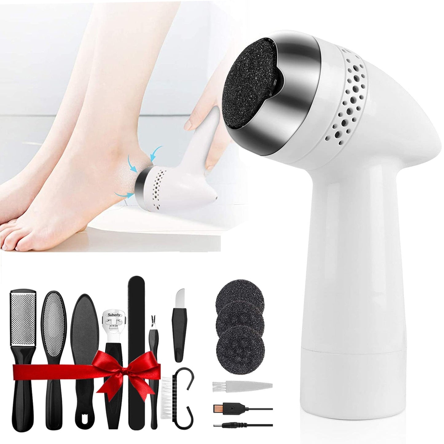 Portable Electric Grinder Pedicure Tools Foot Heel Care Tool