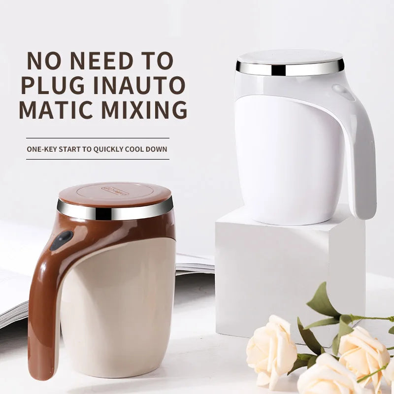 Automatic Stirring Cup Mug Rechargeable Portable Coffee Electric
