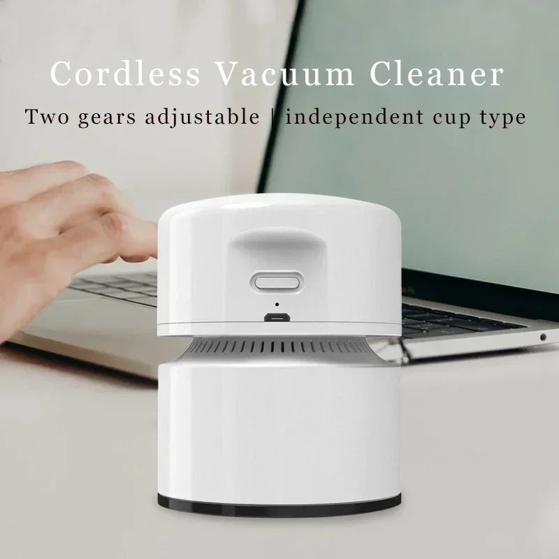 Mini Portable Vacuum Cleaner Desktop Cleaning Desk Vacuum Clean Up