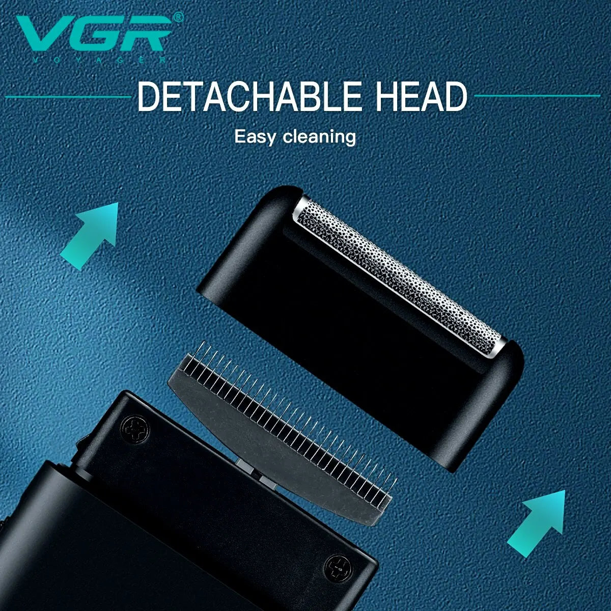 VGR Electric Shaver Professional Shaver Portable Mini Shaving Machine