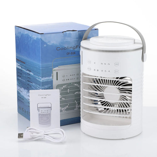 Portable Air Conditioner Mini Air Cooler USB Air Conditioning Fan