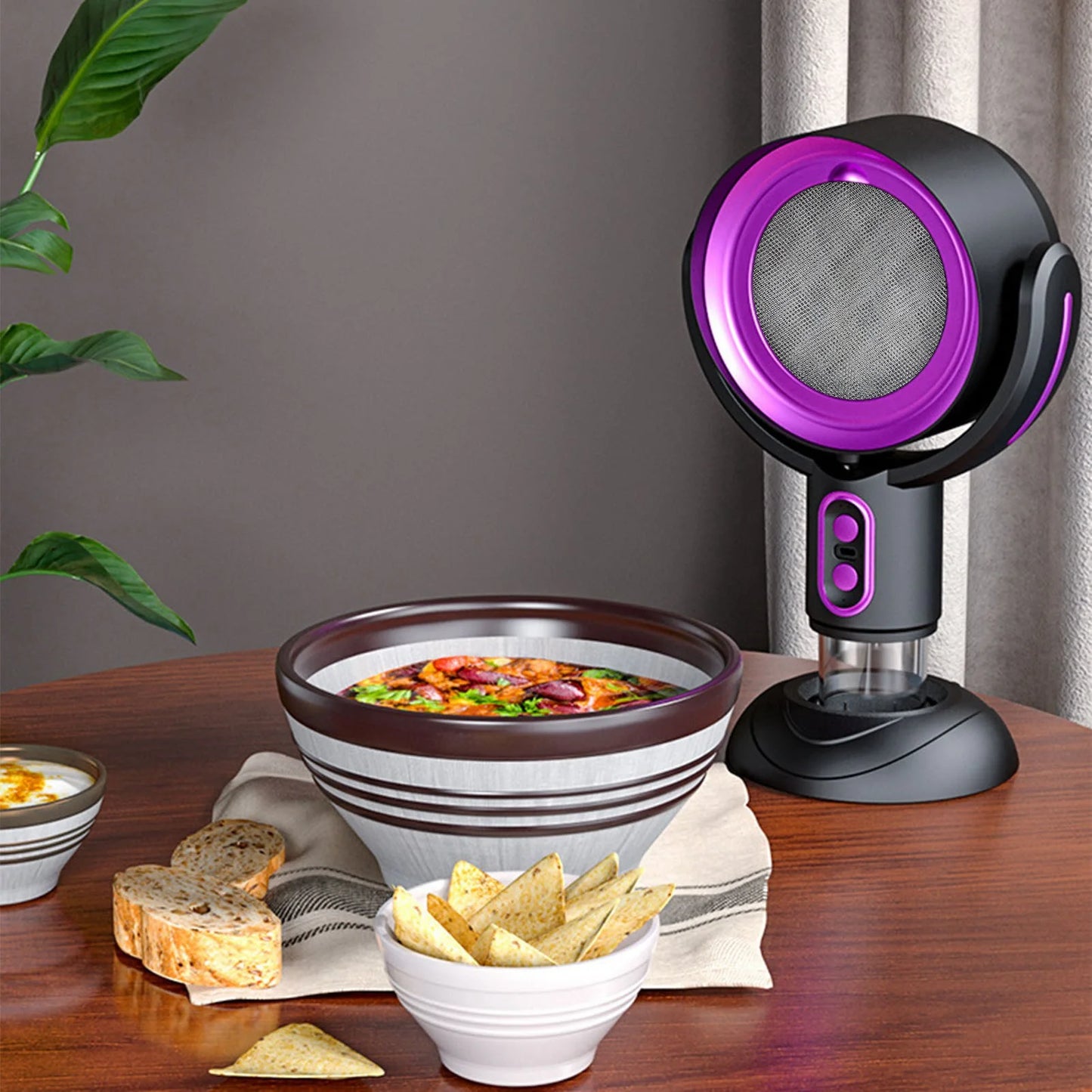 Desktop Range Hood 2 Speed  USB Powered Portable Kitchen Exhaust Fan