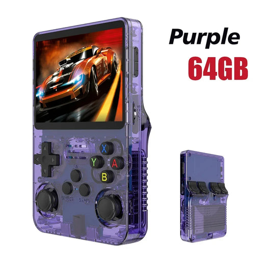 NEW R36S Retro Handheld Game Console Linux System 3.5 Inch IPS Screen