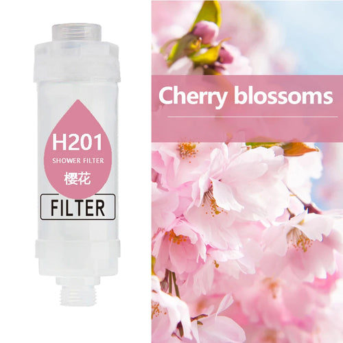 Filtered Scented Shower Head for Water Softening Hair Skin Care