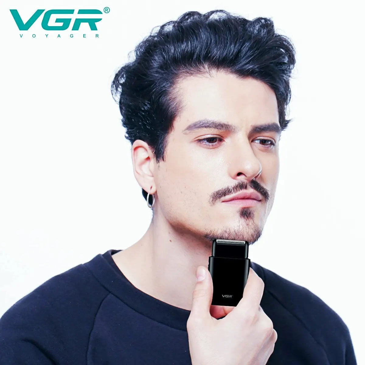 VGR Electric Shaver Professional Shaver Portable Mini Shaving Machine
