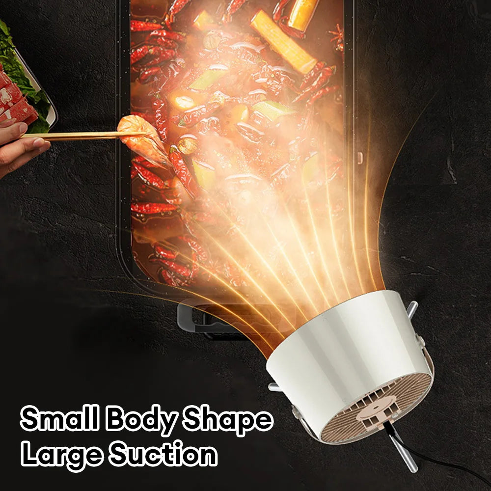 New USB Desktop Mini Range Hoods Portable Exhaust Fan Small Kitchen