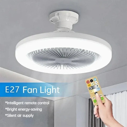 Smart 3-in-1 Ceiling Fan with Remote Control and 3-Speed E27 AC85-265V
