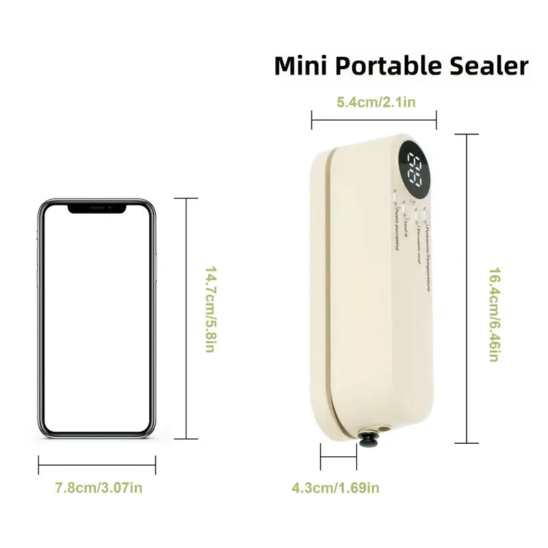 USB Rechargeable Vacuum Sealer Machine