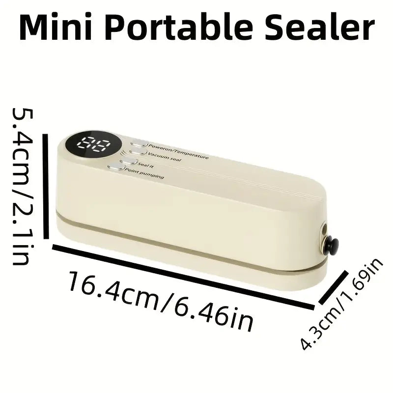 USB Rechargeable Vacuum Sealer Machine