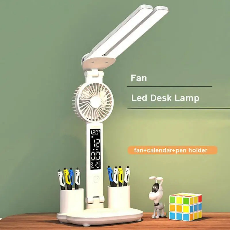 Foldable LED Table Light Eye Protection Multifunction Desk Lamp With