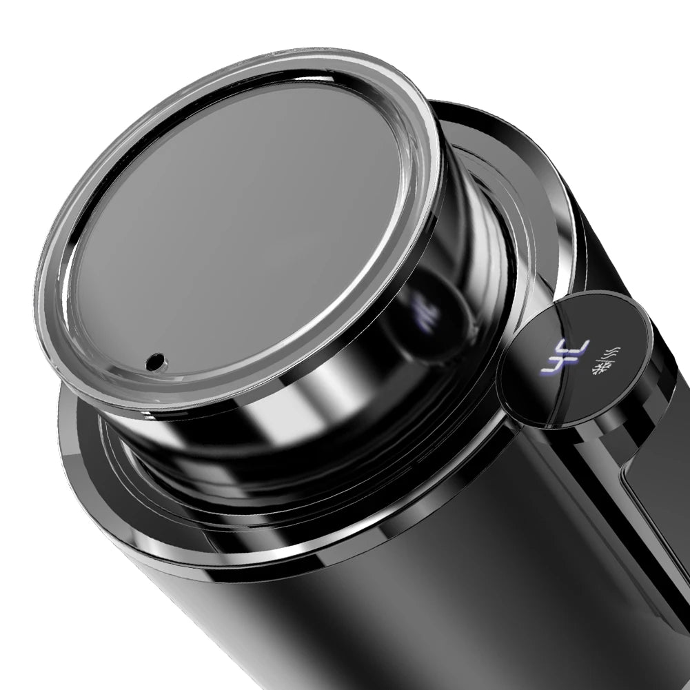 12V Car Heating Cooling Cup Digital Display 2 In 1 Car Smart Hot Cold