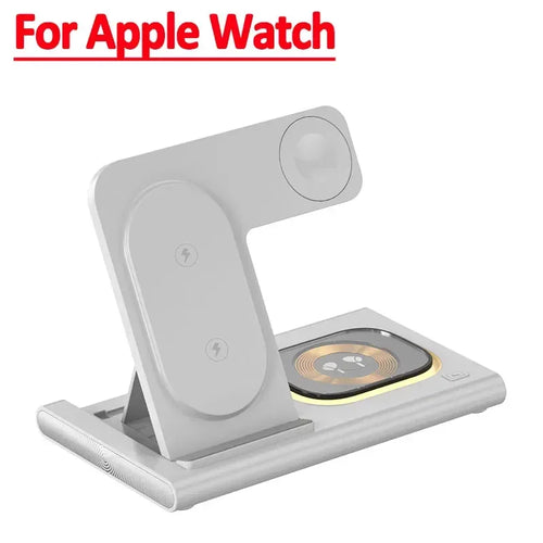 3 in 1 30W Foldable Fast Charging Dock Station For iPhone 15 14 13 12