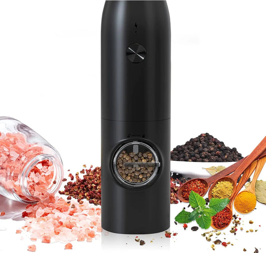 Rechargeable Electric Grinder Smart Automatic Rose Salt Grinder