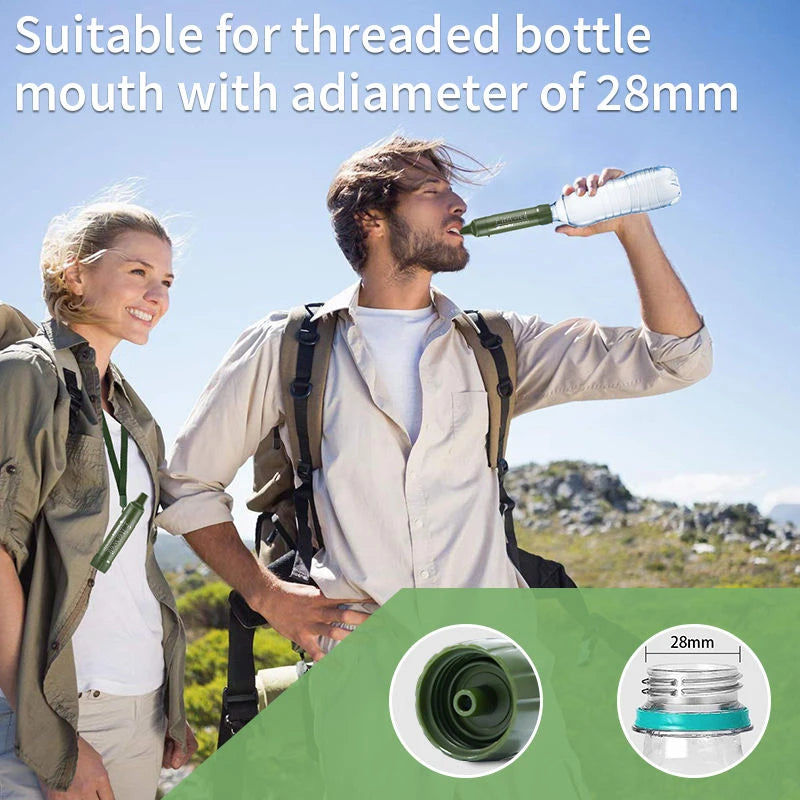 Filterwell Mini Portable Camping Water Filter Drinking Water Purifier
