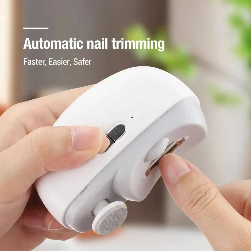 Electric Nail Clipper Grinding and Polishing 2 in 1 Multifunctional