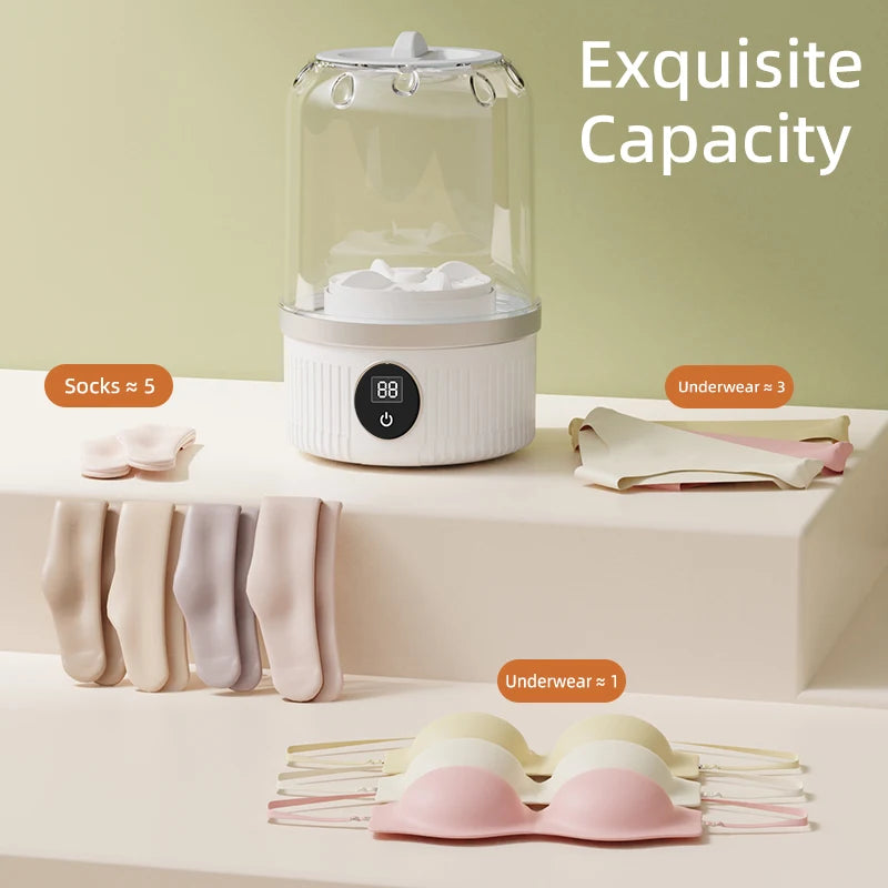 Mini Household Electric Washing Cup Underwear Socks Small Wireless