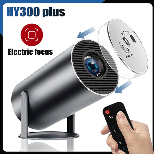 DITONG HY300 Plus Projector Android 4K 1280*720P Video Cinema Outdoor