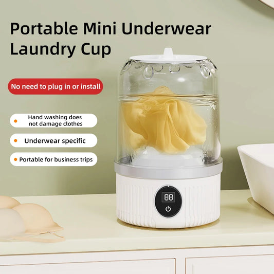 Mini Household Electric Washing Cup Underwear Socks Small Wireless