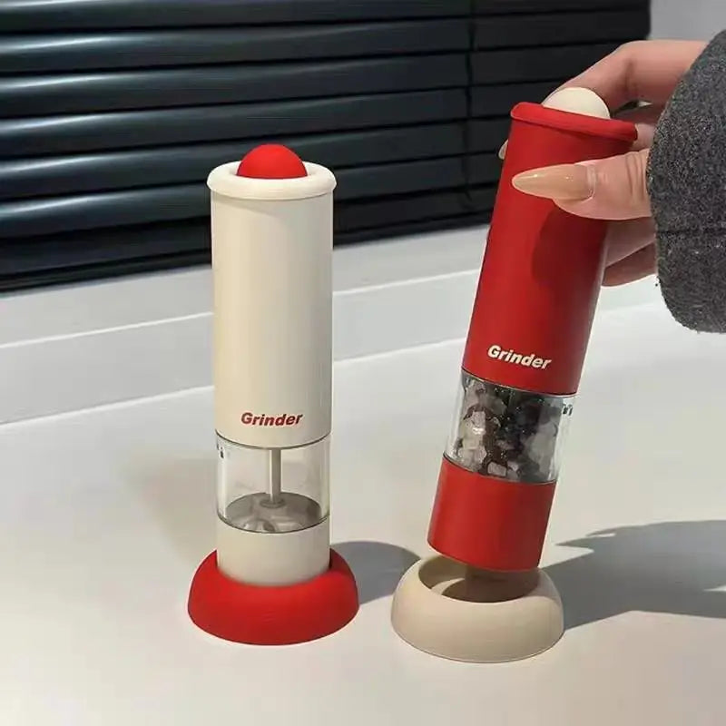 Electric Salt and Pepper Grinder Rechargeable Automatic Pepper Mill