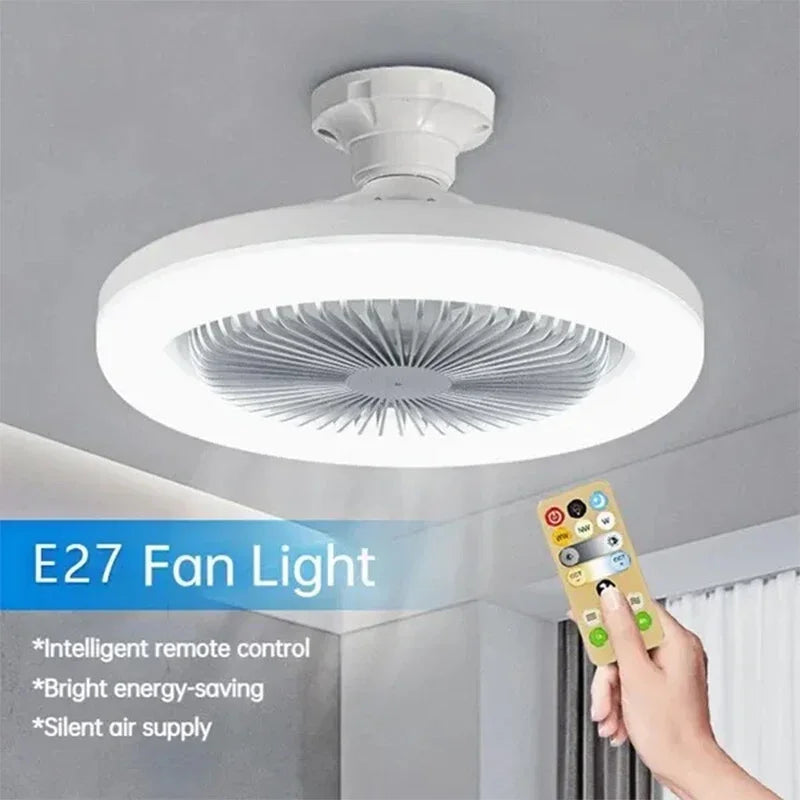 Smart 3-in-1 Ceiling Fan with Remote Control and 3-Speed E27 AC85-265V