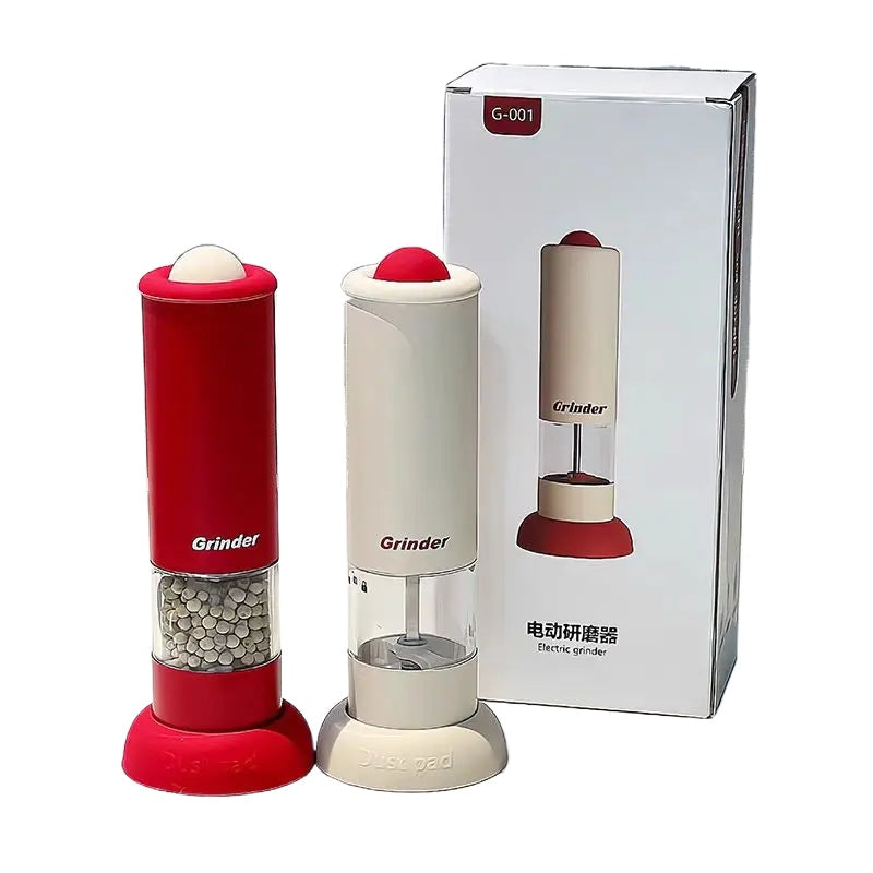 Electric Salt and Pepper Grinder Rechargeable Automatic Pepper Mill